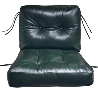 Tufted Leather Chair Cushions