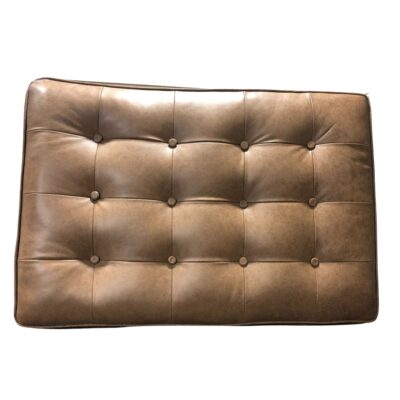 Leather Tufted Button Chair Pads