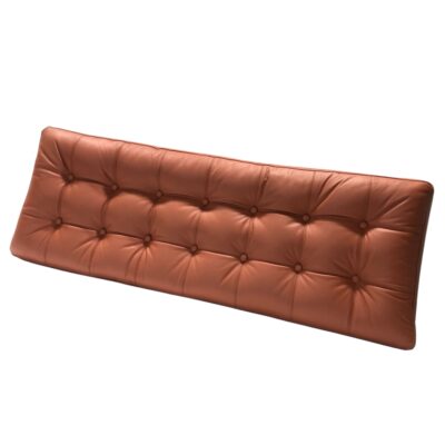 french style button tufted leather seat cushions