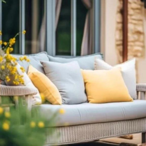 Custom Outdoor Bench and Porch Swing Cushions (2)